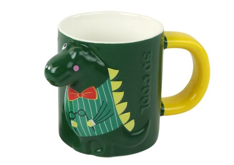 Kubek Z Przykrywką Zielony Dinozaur 400 ml Kubek Z Przykrywką Zielony Dinozaur 400 ml