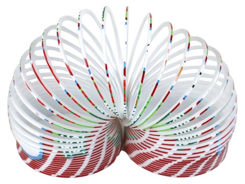 Kultowa Sprężyna Biało Czerwona Motyw Świąteczny Relaksacyjna 6CM Kultowa Sprężyna Biało Czerwona Motyw Świąteczny Relaksacyjna 6CM