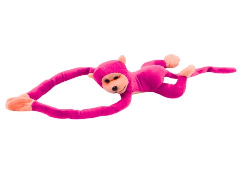 Maskotka Pluszowa Małpka z Dźwiękiem Ciemno Różowa 80 cm Maskotka Pluszowa Małpka z Dźwiękiem Ciemno Różowa 80 cm