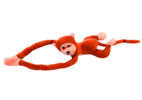 Maskotka Pluszowa Małpka z Dźwiękiem Pomarańczowa 60 cm Maskotka Pluszowa Małpka z Dźwiękiem Pomarańczowa 60 cm