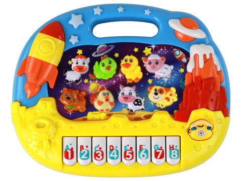 Pianinko Edukacyjne Nauka Angielskiego Organki Zwierzątka Kosmos Pianinko Edukacyjne Nauka Angielskiego Organki Zwierzątka Kosmos