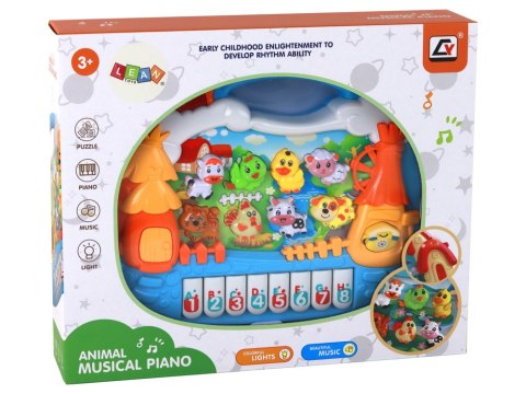 Pianinko Panel Edukacyjny Nauka Angielskiego Motyw Wsi Zwierzątka Pianinko Panel Edukacyjny Nauka Angielskiego Motyw Wsi Zwierzątka