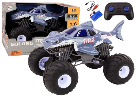 Duże Auto Terenowe Zdalnie Sterowane 2.4G RC 1:6 Rekin Duże Auto Terenowe Zdalnie Sterowane 2.4G RC 1:6 Rekin