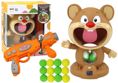 Gra Zręcznościowa Strzelanie Do Chomika Pistolet Kulki Gra Zręcznościowa Strzelanie Do Chomika Pistolet Kulki