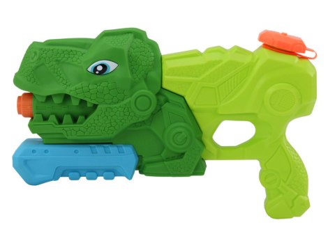 Pistolet Na Wodę Dinozaur 1000 ml Zielony Tyranozaur Zasięg 7 m Pistolet Na Wodę Dinozaur 1000 ml Zielony Tyranozaur Zasięg 7 m