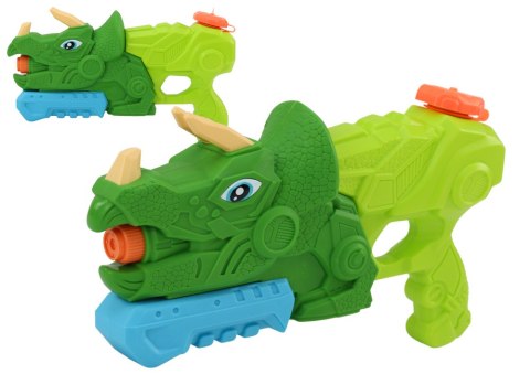 Pistolet Na Wodę Dinozaur Zielony Triceratops 1000 ml Zasięg 7m Pistolet Na Wodę Dinozaur Zielony Triceratops 1000 ml Zasięg 7m