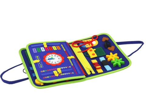 Tablica Filcowa Sensoryczna Manipulacyjna Edukacyjna Niebieska Tablica Filcowa Sensoryczna Manipulacyjna Edukacyjna Niebieska