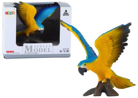 Figurka Papuga Ara Ararauna 7 cm Niebiesko-Żółta Figurka Papuga Ara Ararauna 7 cm Niebiesko-Żółta
