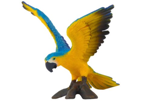Figurka Papuga Ara Ararauna 7 cm Niebiesko-Żółta Figurka Papuga Ara Ararauna 7 cm Niebiesko-Żółta