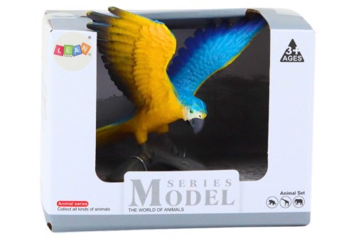 Figurka Papuga Ara Ararauna 7 cm Niebiesko-Żółta Figurka Papuga Ara Ararauna 7 cm Niebiesko-Żółta