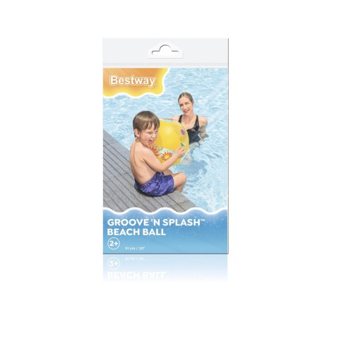 Dmuchana Piłka Żółta 51cm Bestway 31036 Dmuchana Piłka Żółta 51cm Bestway 31036