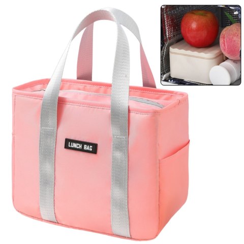 Torba Termiczna Izolacyjna Śniadaniowa Lunch Bag Różowa 24cm Torba Termiczna Izolacyjna Śniadaniowa Lunch Bag Różowa 24cm