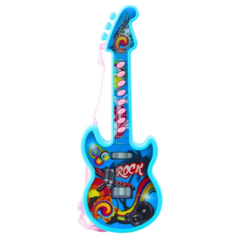Gitara Elektryczna Dla Dzieci Melodie Gama Solmizacyjna Niebieski 29cm Gitara Elektryczna Dla Dzieci Melodie Gama Solmizacyjna Niebieski 29cm