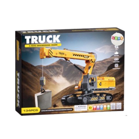 Koparka Gąsienicowa Do Złożenia DIY Zdalnie Sterowana RC 133el Koparka Gąsienicowa Do Złożenia DIY Zdalnie Sterowana RC 133el