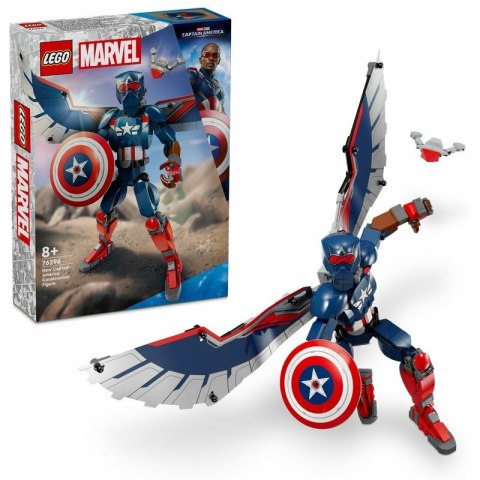 LEGO 76296 SUPER HEROES Figurka nowego Kapitana Ameryki LEGO 76296 SUPER HEROES Figurka nowego Kapitana Ameryki