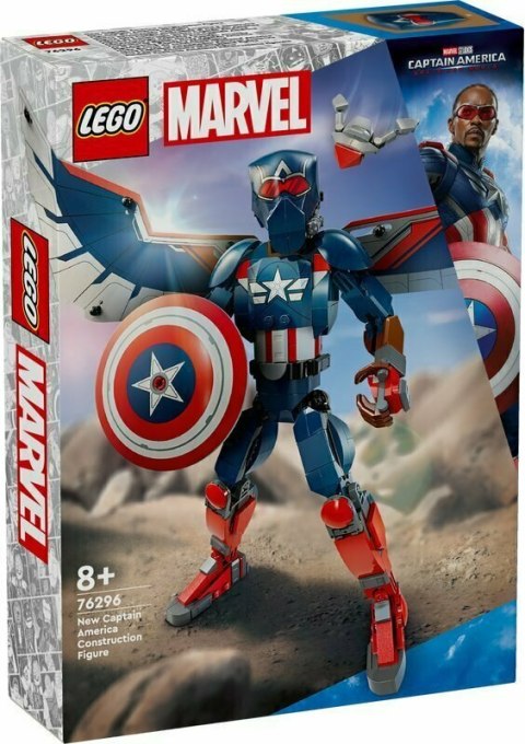 LEGO 76296 SUPER HEROES Figurka nowego Kapitana Ameryki LEGO 76296 SUPER HEROES Figurka nowego Kapitana Ameryki