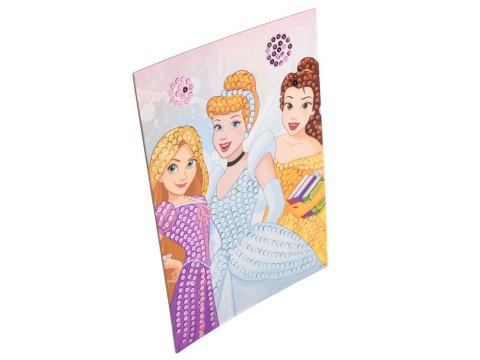 Disney Princess Księżniczki Kreatywna Wyklejanka diamencikowa ZA5130