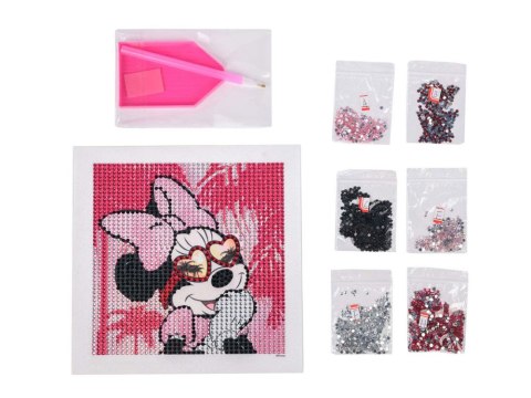 Disney Wyklejanka diamentowa Myszka Minnie Malowanie diamentami ZA5132 Disney Wyklejanka diamentowa Myszka Minnie Malowanie diamentami ZA5132