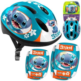 Regulowany zestaw ochronny S Kask + ochraniacze Disney STITCH SP0841