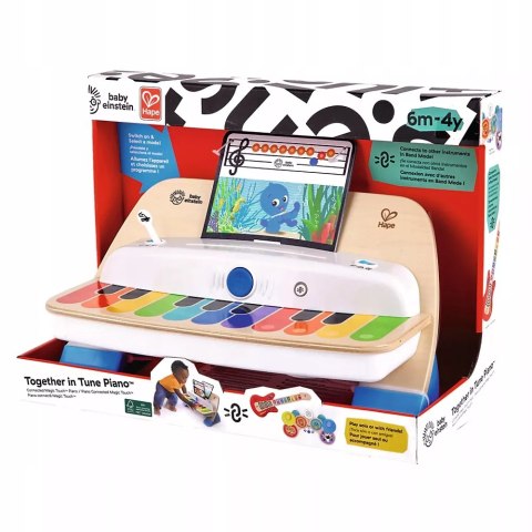Magiczne dotykowe pianinko Connected 6m+ Baby Einstein Hape Trefl 800902 Magiczne dotykowe pianinko Connected 6m+ Baby Einstein Hape Trefl 800902