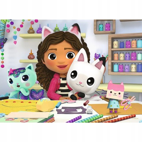 Puzzle 20 MiniMaxi Koci Domek Gabi 20 elementów 3+ Trefl 21156 Puzzle 20 MiniMaxi Koci Domek Gabi 20 elementów 3+ Trefl 21156