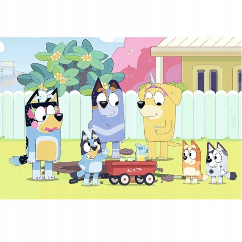 Puzzle Bluey 100 elementów Wesoły Świat Bluey Trefl 16471 Puzzle Bluey 100 elementów Wesoły Świat Bluey Trefl 16471
