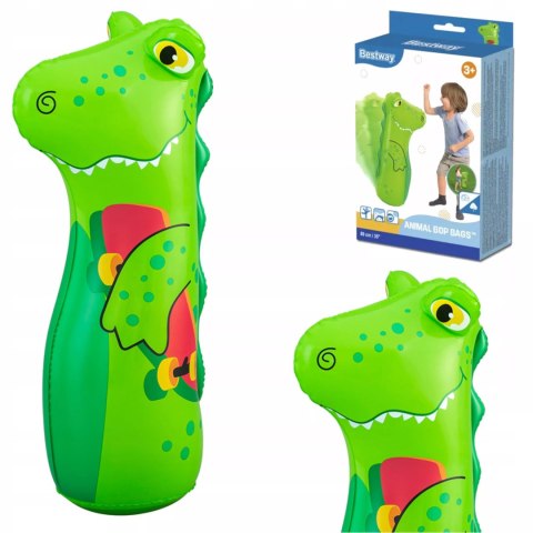 Worek dmuchany bokserski treningowy dla dzieci dinozaur Bestway 52152Z