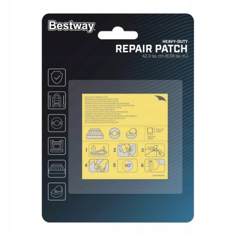 Zestaw łatek naprawczych 10szt Bestway 62068 Zestaw łatek naprawczych 10szt Bestway 62068
