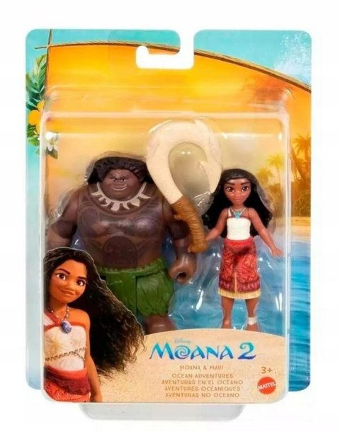Disney Vaiana 2 Zestaw małych lalek Vaiana i Maui Disney Vaiana 2 Zestaw małych lalek Vaiana i Maui