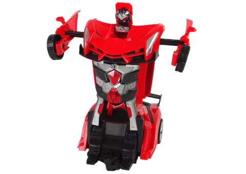 Auto Robot 2w1 Pilot R/C Zdalnie sterowane Czerwony Auto Robot 2w1 Pilot R/C Zdalnie sterowane Czerwony