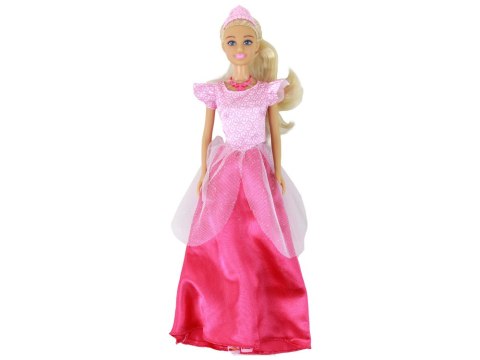 Lalka Dla Dzieci Anlily Księżniczka Długie Blond Włosy Tiara Różowa Suknia Lalka Dla Dzieci Anlily Księżniczka Długie Blond Włosy Tiara Różowa Suknia