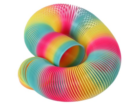 Magiczna Kultowa Sprężyna Kolorowa 30 Cm Zabawka Magiczna Kultowa Sprężyna Kolorowa 30 Cm Zabawka