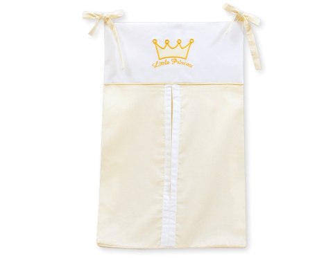 Przybornik- Torba na pampersy- Little Prince/Princess kremowe Przybornik- Torba na pampersy- Little Prince/Princess kremowe