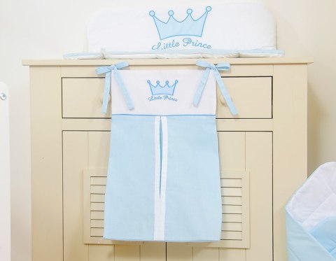 Przybornik- Torba na pampersy- Little Prince/Princess niebieskie Przybornik- Torba na pampersy- Little Prince/Princess niebieskie
