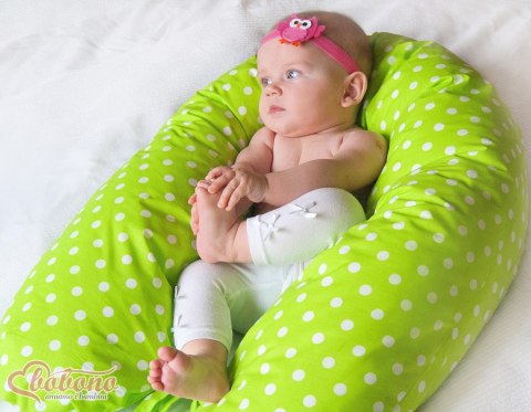 Poduszka ciążowa Longer dla kobiet w ciąży do spania + zdejmowana poszewka - Zielona Poduszka ciążowa Longer dla kobiet w ciąży do spania + zdejmowana poszewka - Zielona