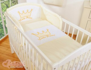 Pościel 2-cz- Little Prince/Princess kremowe