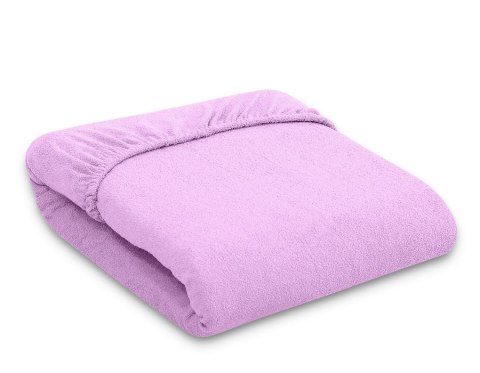 Prześcieradło frotte do łóżeczka 120x60cm- fioletowe Prześcieradło frotte do łóżeczka 120x60cm- fioletowe
