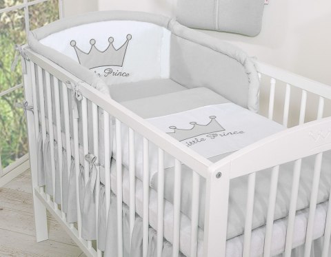 Ochraniacz uniwersalny 120x60cm- Little Prince/Princess szary Ochraniacz uniwersalny 120x60cm- Little Prince/Princess szary