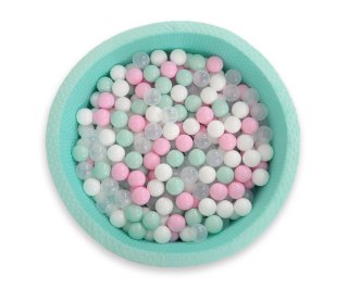 Plastikowe piłeczki do suchego basenu 50szt. - białe