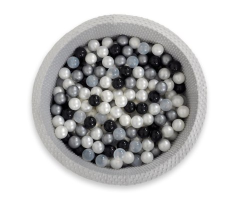Plastikowe piłeczki do suchego basenu 50szt. - czarne Plastikowe piłeczki do suchego basenu 50szt. - czarne