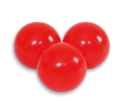 Plastikowe piłeczki do suchego basenu 50szt. - czerwone Plastikowe piłeczki do suchego basenu 50szt. - czerwone