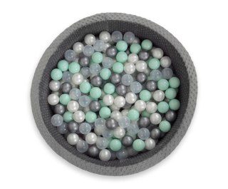 Plastikowe piłeczki do suchego basenu 50szt. - jasna mięta