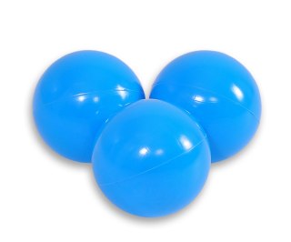 Plastikowe piłeczki do suchego basenu 50szt. - niebieskie