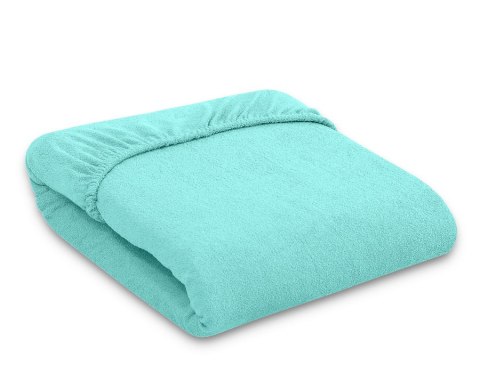 Prześcieradło frotte do łóżeczka 120x60cm- miętowe Prześcieradło frotte do łóżeczka 120x60cm- miętowe