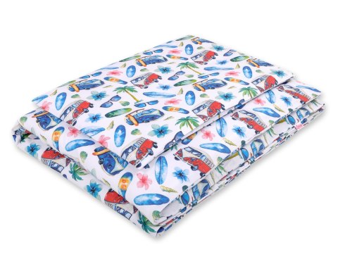 Pościel dla dzieci 2-częściowa bawełniana 120x90 cm - - autobusy Pościel dla dzieci 2-częściowa bawełniana 120x90 cm - - autobusy