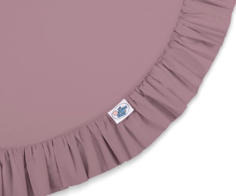 Mata do zabawy z falbanką- róż retro Mata do zabawy z falbanką- róż retro