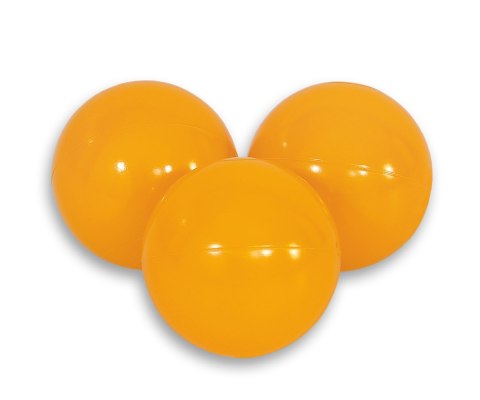 Plastikowe piłeczki do suchego basenu 50szt. - musztardowe Plastikowe piłeczki do suchego basenu 50szt. - musztardowe