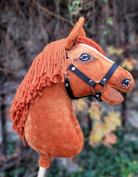 Hobby Horse Duży koń na kiju Premium - kasztan A3