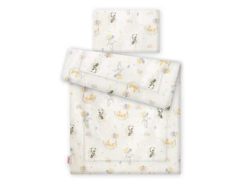 Komplet pościeli dla dzieci z wypełnieniem 135x100 cm - baloniki Komplet pościeli dla dzieci z wypełnieniem 135x100 cm - baloniki