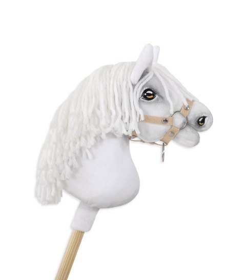 Kantar dla konia Hobby Horse A4 zapinany mały - beżowy Kantar dla konia Hobby Horse A4 zapinany mały - beżowy